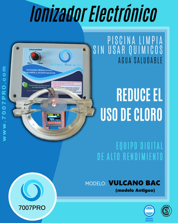 Ionizador Eléctrico Vulcano BAC