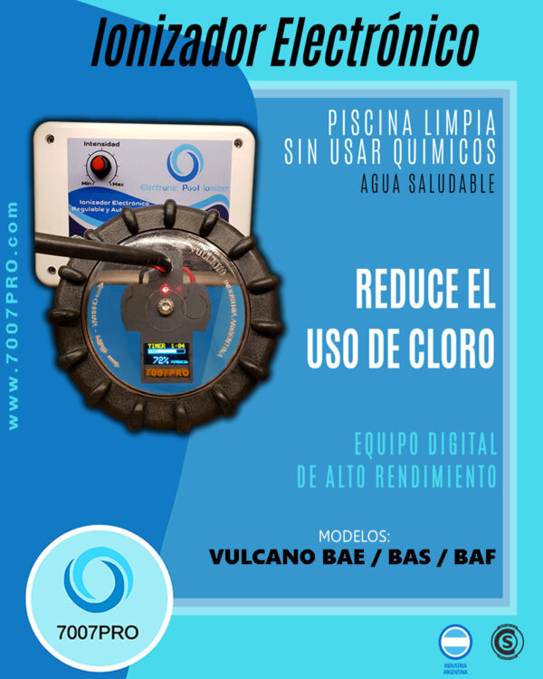 Ionizador Eléctrico Vulcano BAE