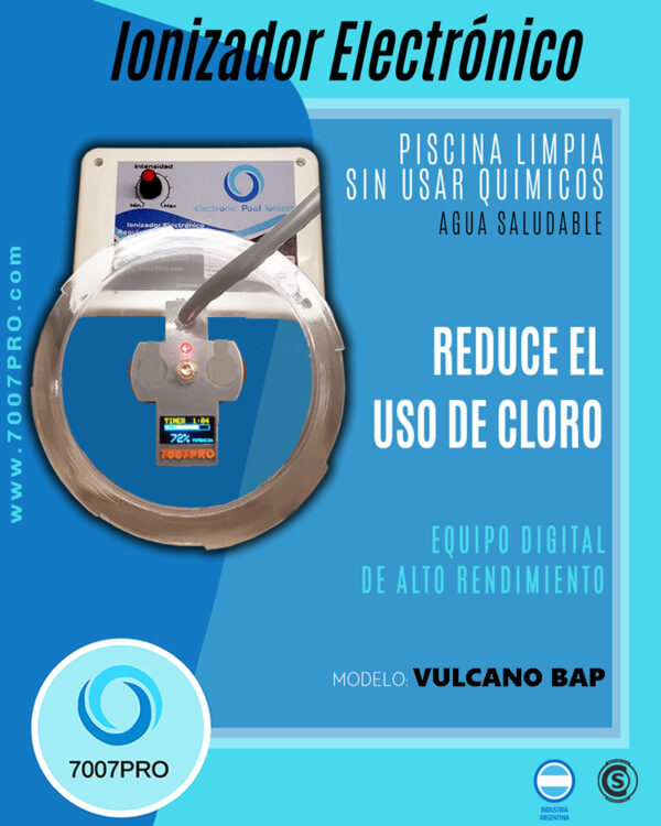 Ionizador Eléctrico Vulcano BAP