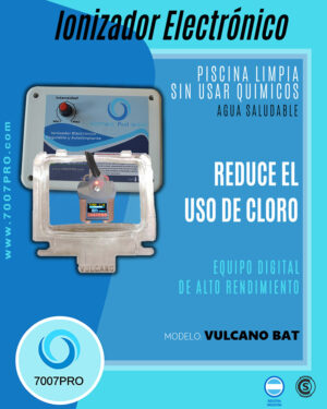 Ionizador Eléctrico Vulcano BAT