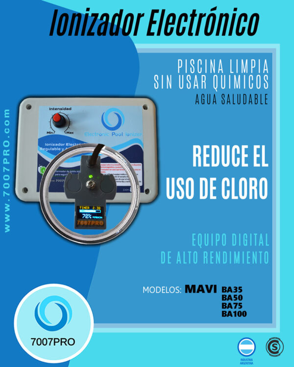 Ionizador Eléctrico Mavi